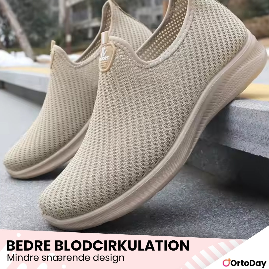 OrtoDay SummerStride - Lette sommer-slip-on-loafers i mesh til mænd