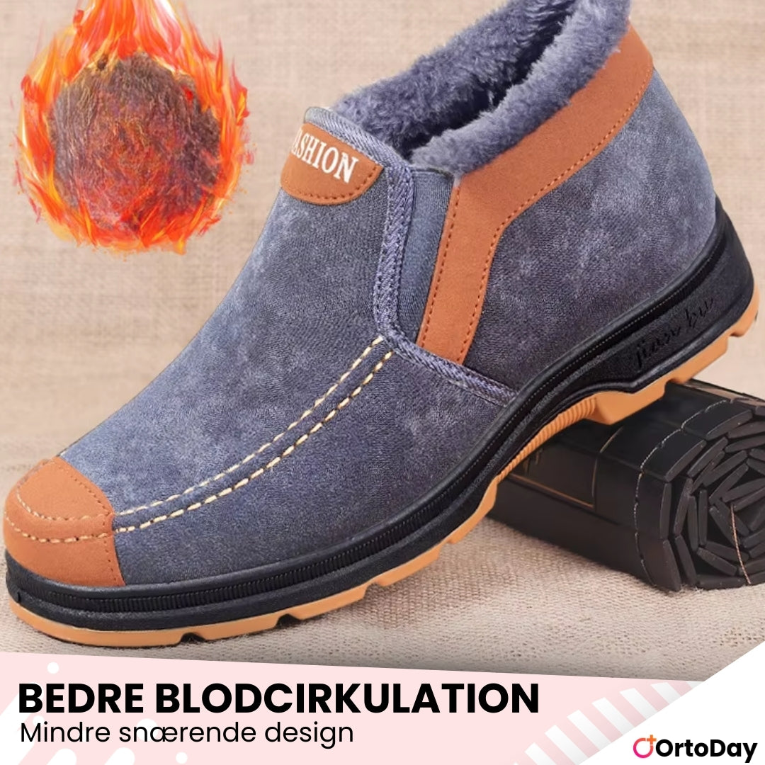 OrtoDay WinterGuard - Vinterstøvler til mænd - skridsikre såler