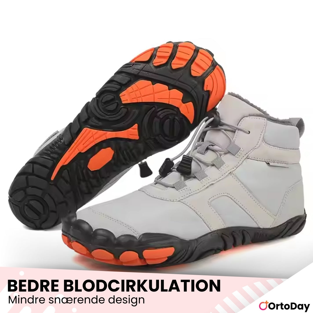 OrtoDay NatureStride - Ortopædiske sko, vandtætte og isolerede barfodssko
