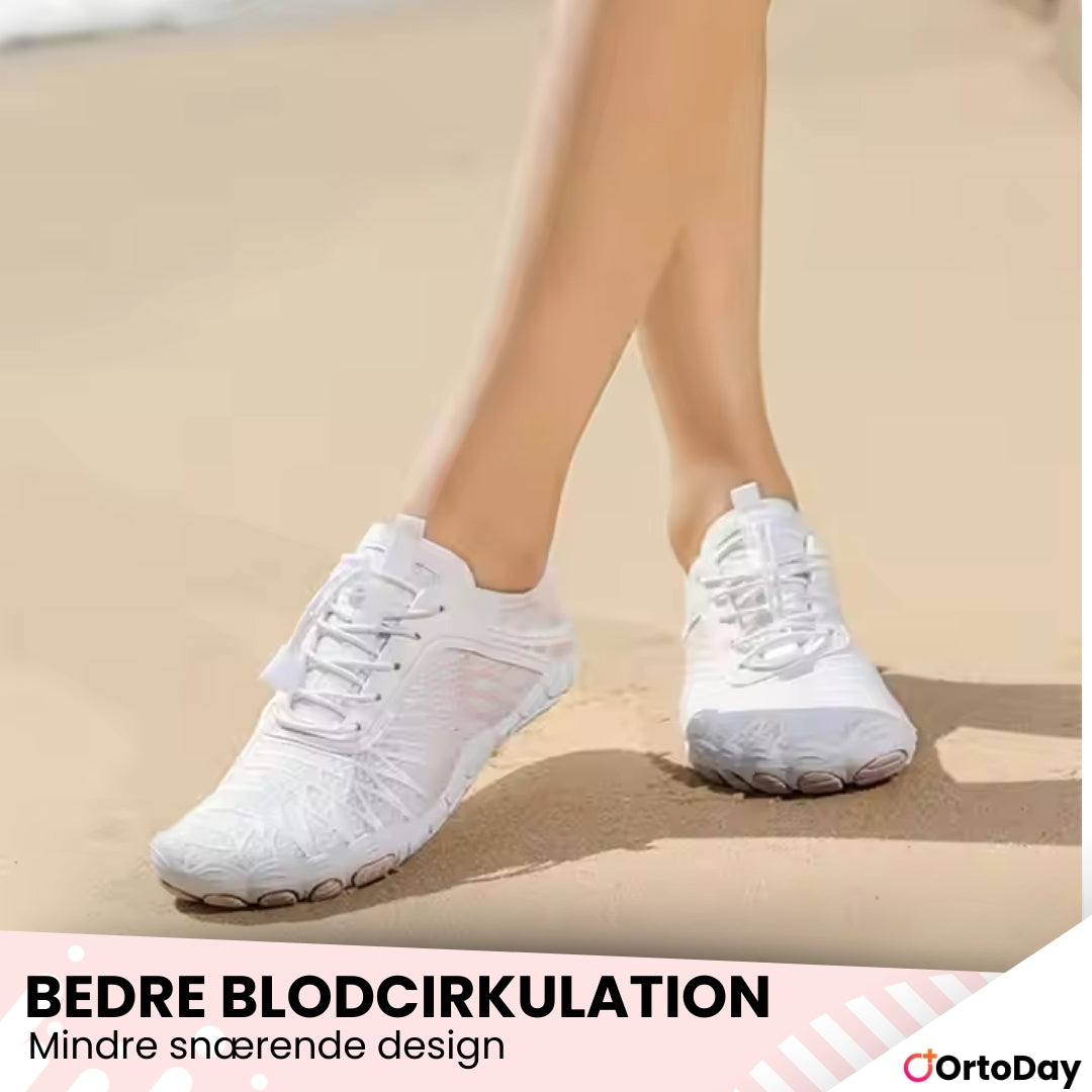 OrtoDay FloraX – Ergonomiske barfodssko til smertelindring