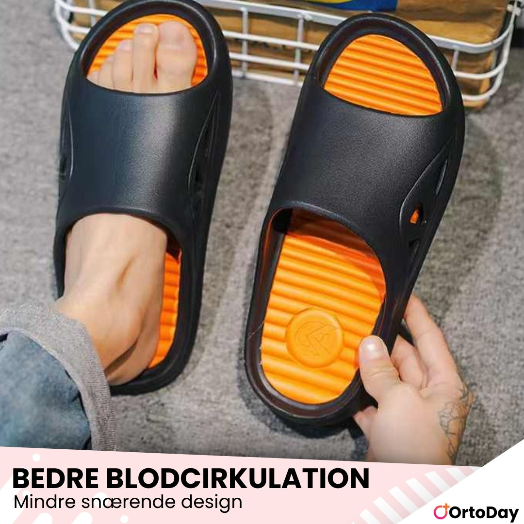 OrtoDay Grip Flip Flops – Skridsikre, Vandtætte & Ultrakomfortable