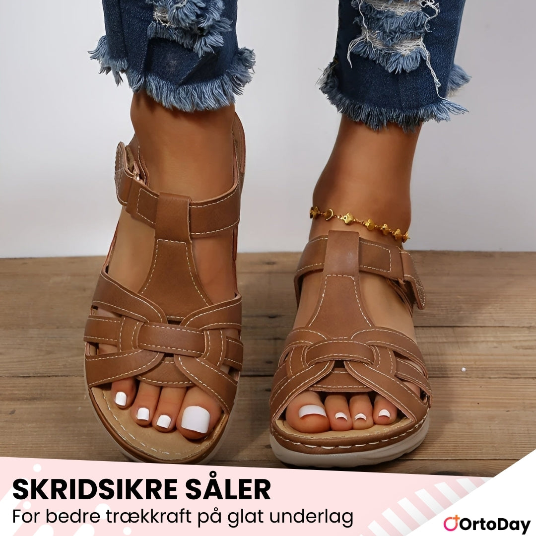 OrtoDay Comfort Sandaler – Støttende og stilfulde ortopædiske sandaler til damer