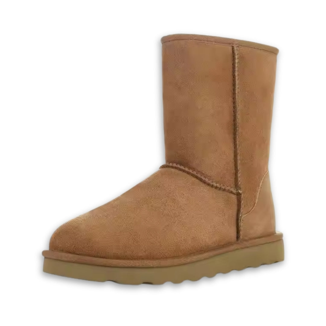 OrtoDay FrostX - Varme og vandtætte vinterstøvler til kvinder lavet af blødt læder med skridsikker sål