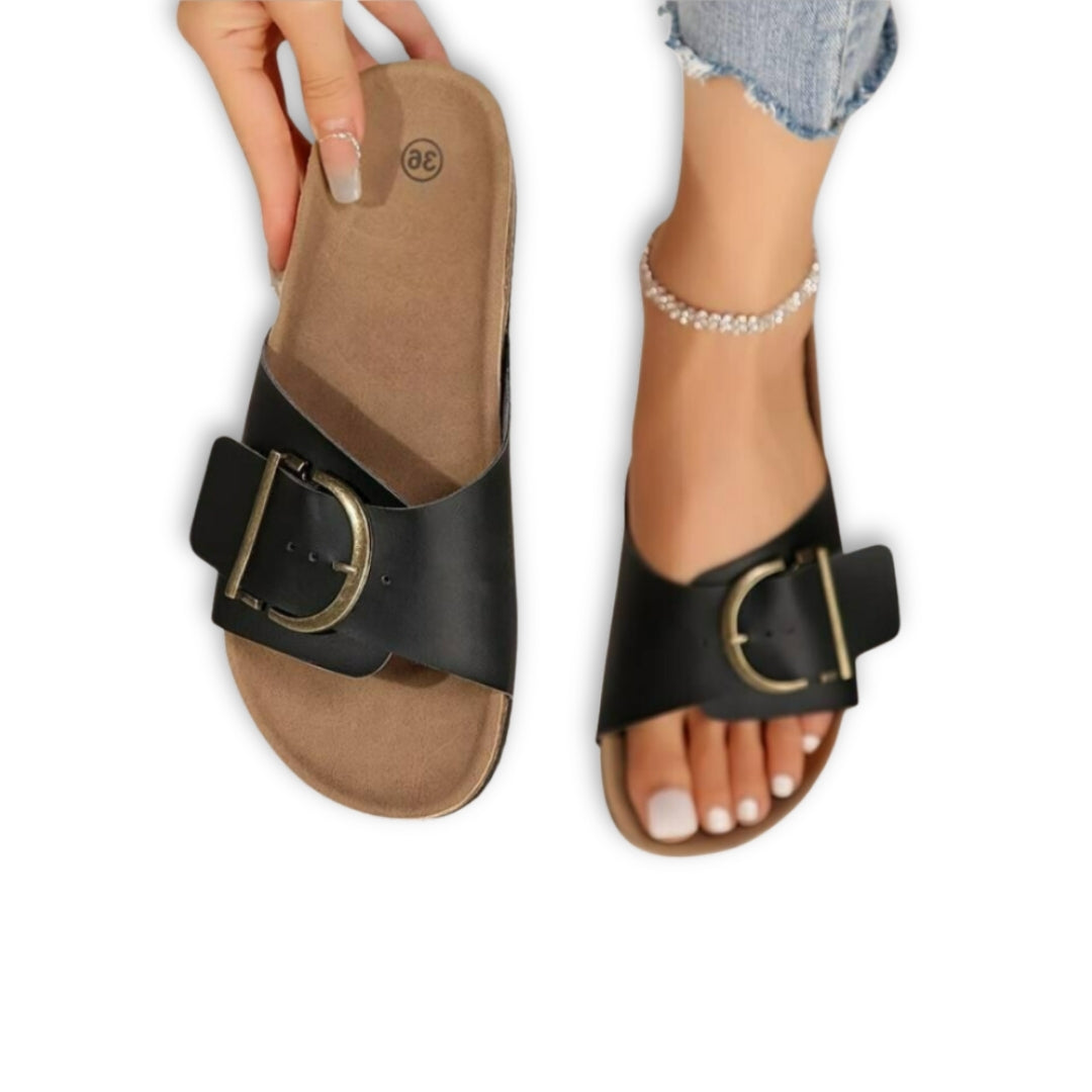 OrtoDay MiaStep – Stilfulde og komfortable kork-sandaler til kvinder