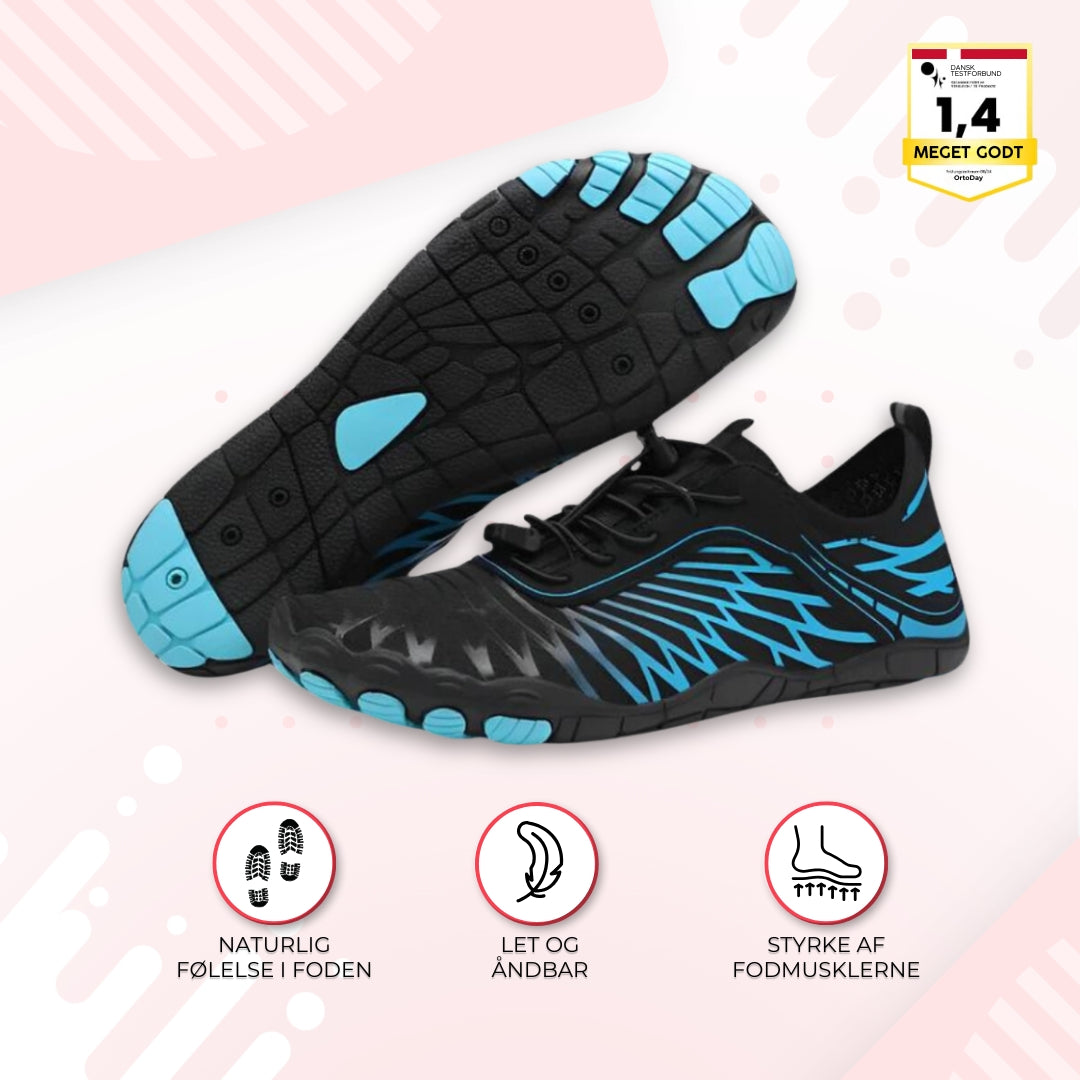 OrtoDay FloraX – Ergonomiske barfodssko til smertelindring