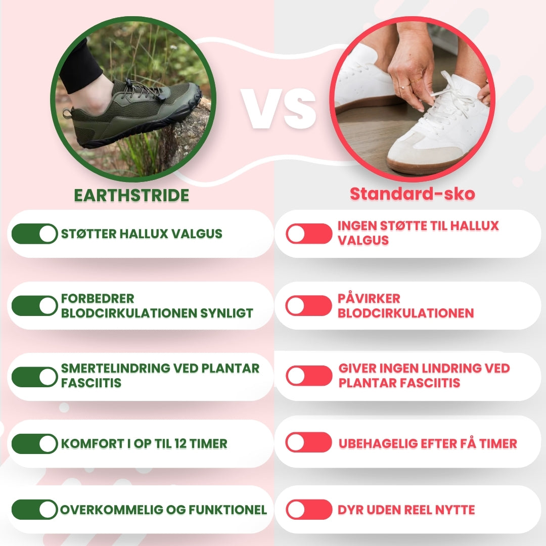 OrtoDay EarthStride - barfodssko til efterår og vinter