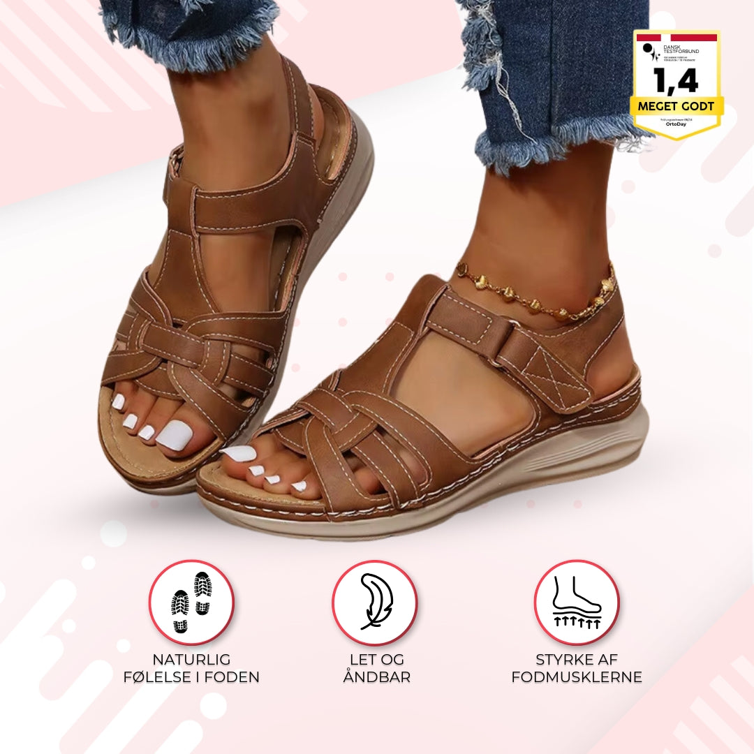 OrtoDay Comfort Sandaler – Støttende og stilfulde ortopædiske sandaler til damer