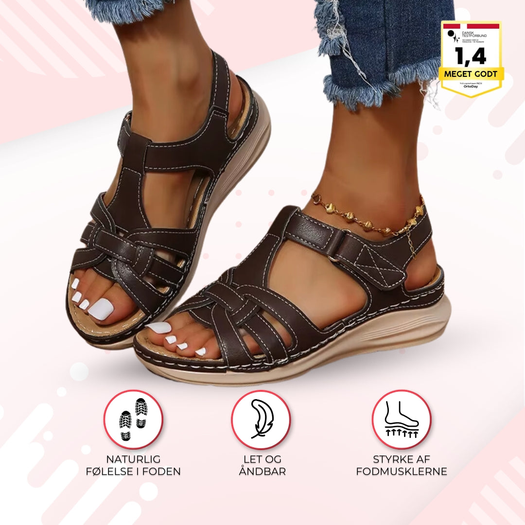OrtoDay Comfort Sandaler – Støttende og stilfulde ortopædiske sandaler til damer