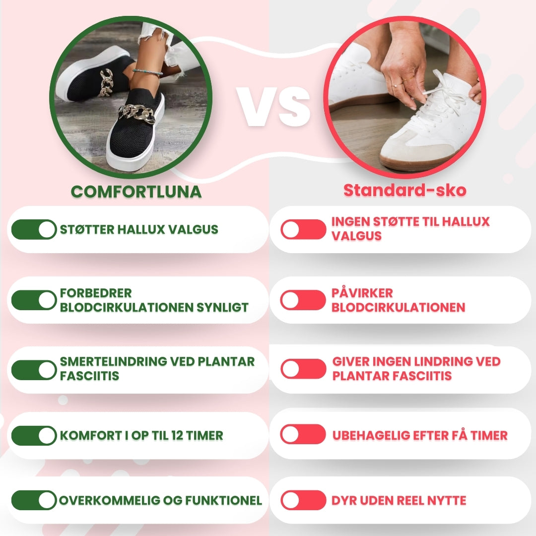 OrtoDay ComfortLuna - ortopædiske sko til kvinder - Elegant og komfortabel