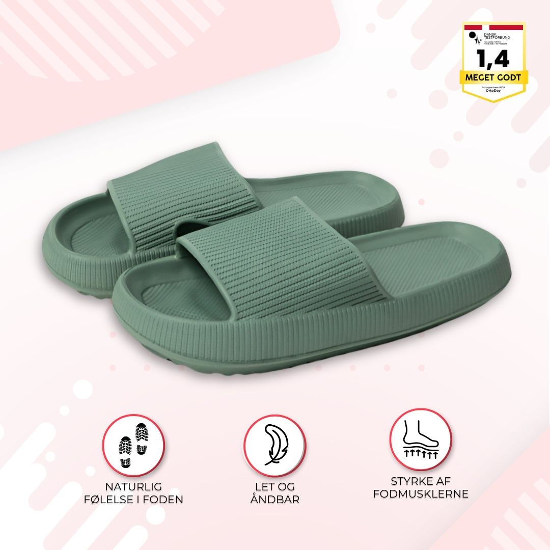 OrtoDay ComfortStride – Komfortable og stilfulde ortopædiske flip flops til hverdag - Unisex