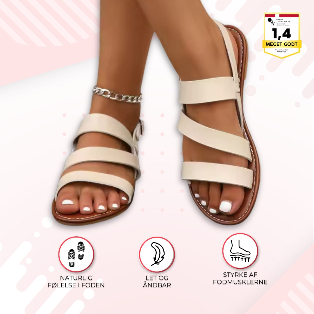 OrtoDay SunStep - Elegante og ortopædiske sandaler til hverdagsbrug