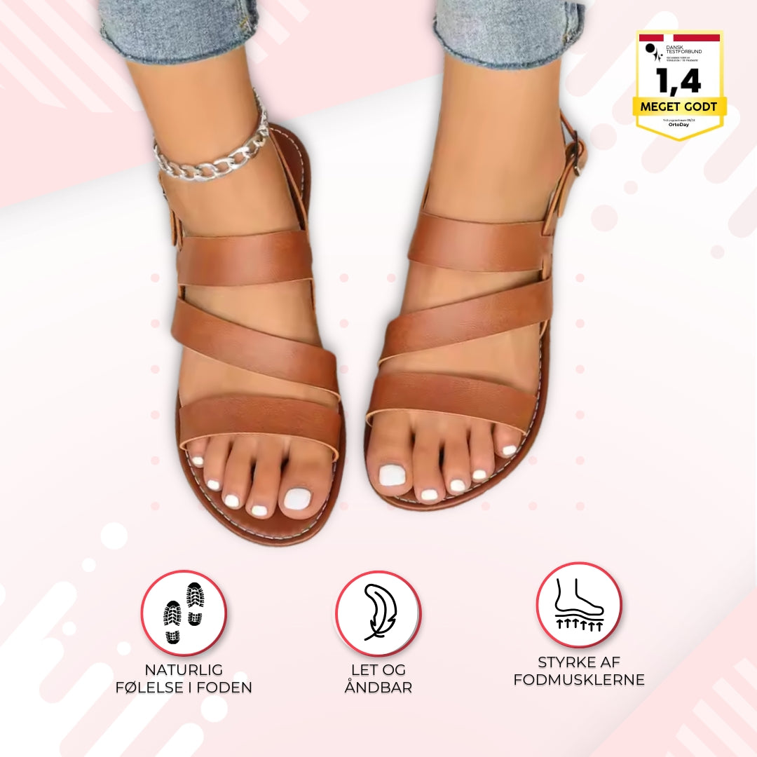 OrtoDay SunStep - Elegante og ortopædiske sandaler til hverdagsbrug