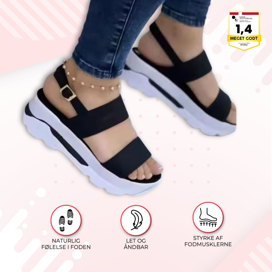 OrtoDay PureBreeze – Trendy ortopædiske sandaler til damer