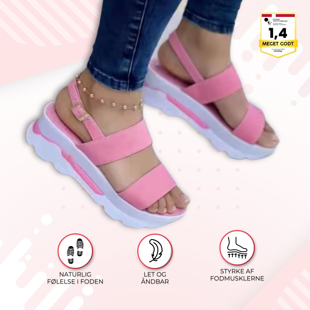 OrtoDay PureBreeze – Trendy ortopædiske sandaler til damer