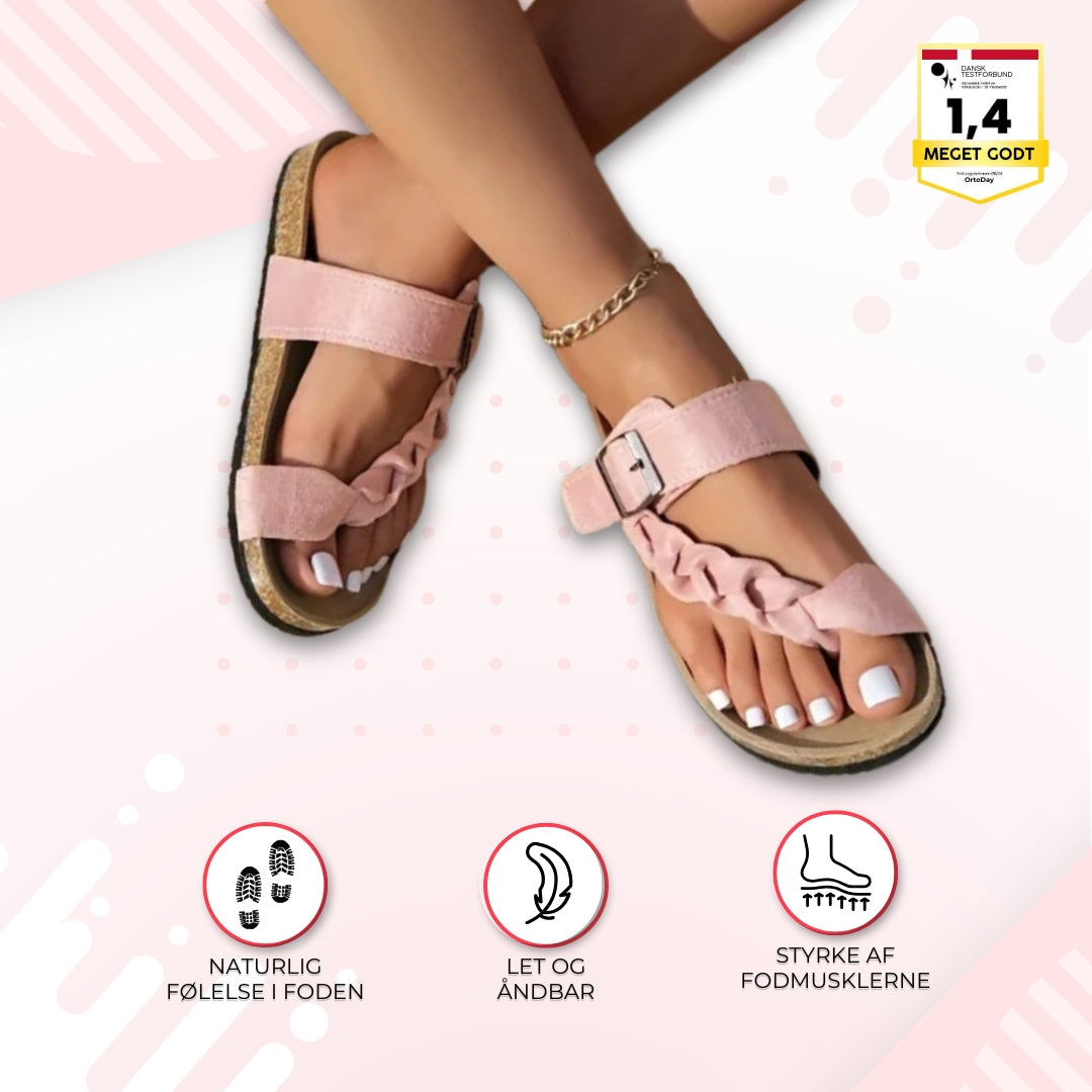 OrtoDay LeopardStep - Bedste ortopædiske sandaler for komfort og stil