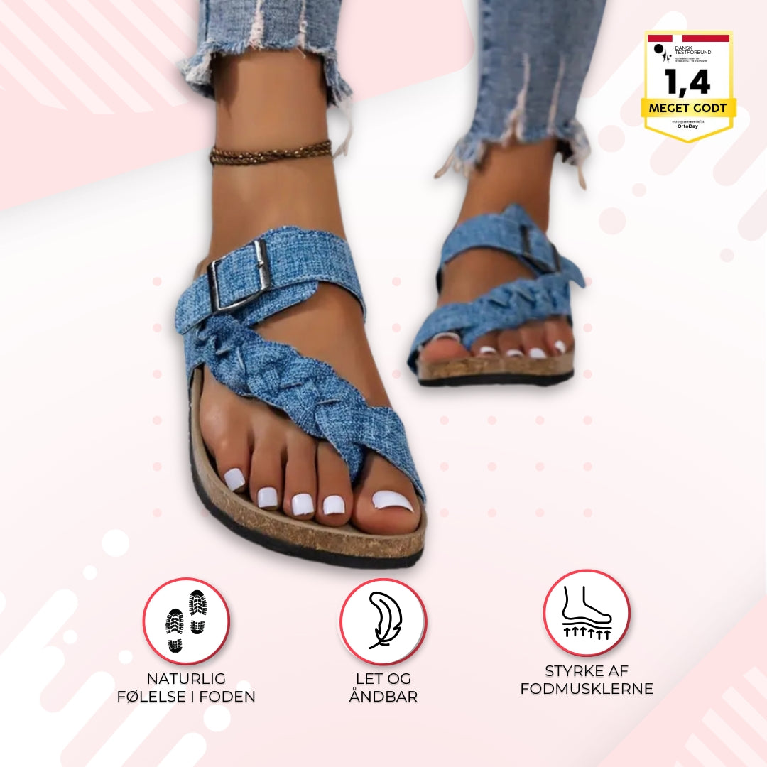 OrtoDay LeopardStep - Bedste ortopædiske sandaler for komfort og stil