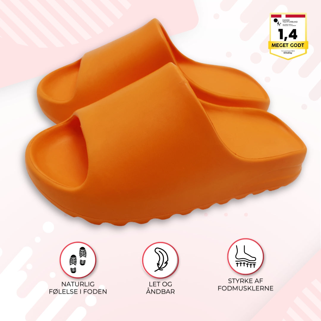 OrtoDay SunSlides – Stilfulde flip flops til sunde fødder