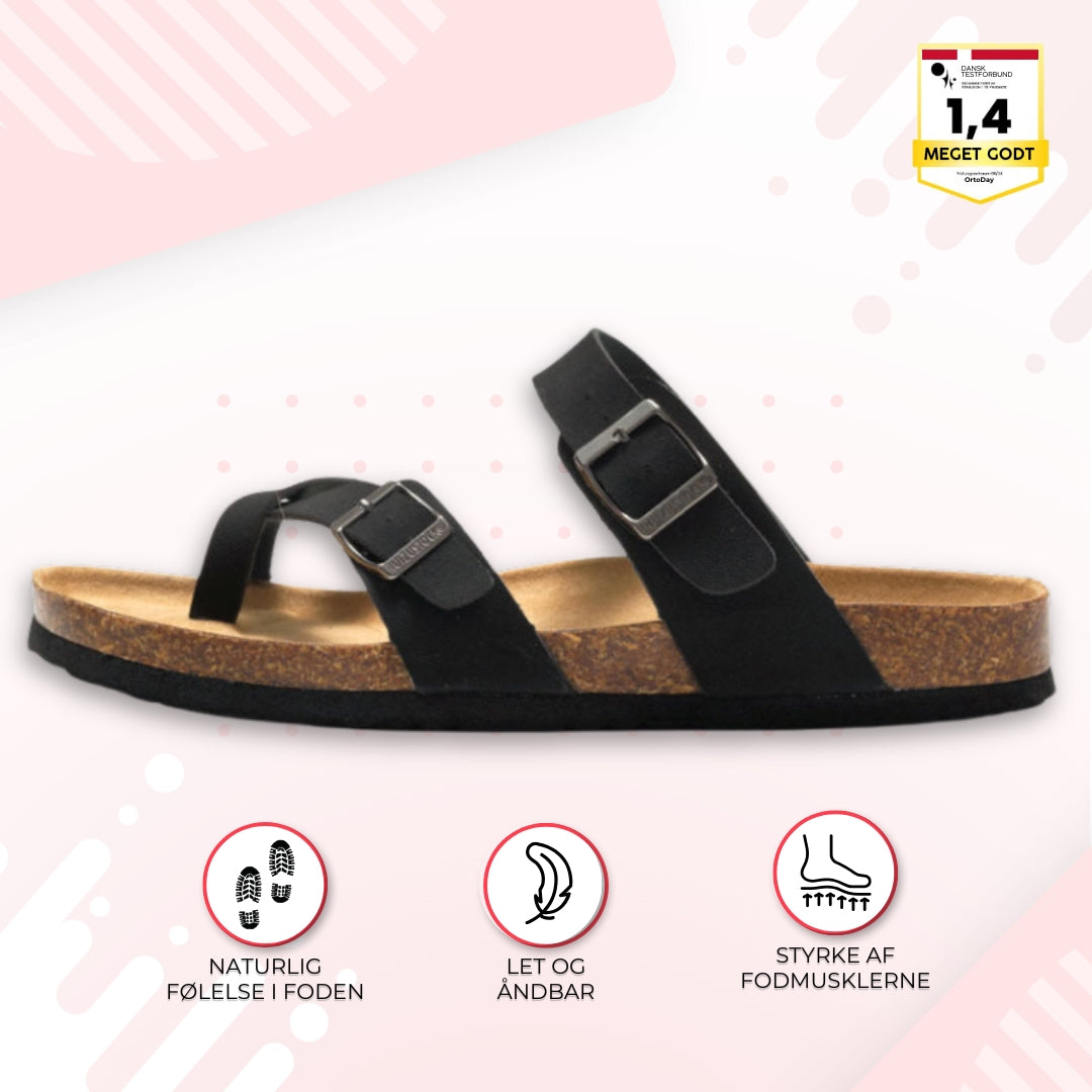 OrtoDay BeachLoom – Elegante og ortopædiske hjemmesko til damer