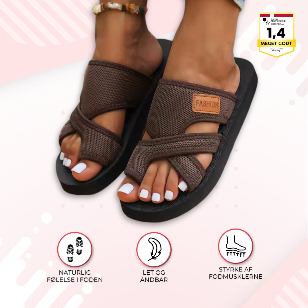 OrtoDay Velora – Stilfulde og ortopædiske sandaler til sommeren