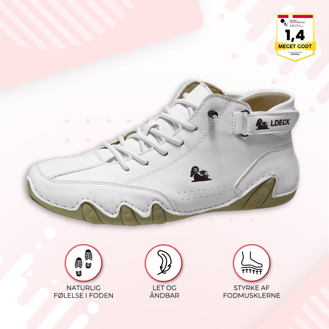 OrtoDay FreeMotion - Barfodssko - Ultrakomfortabelt, slidstærkt læder