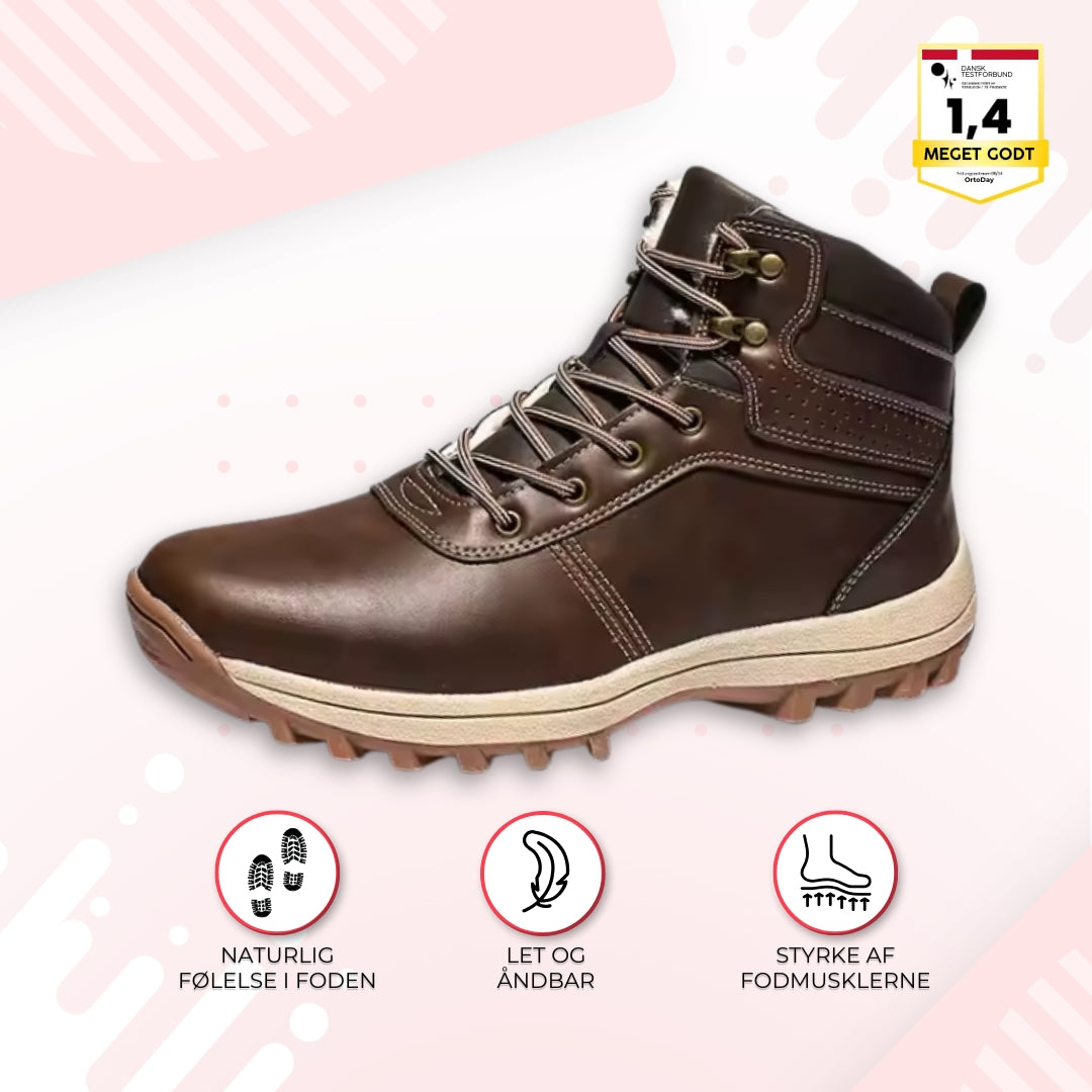 OrtoDay ArcticBoots - Vinterstøvler til mænd - Ergonomiske, vandtætte og smertelindrende vinterstøvler til efterår og vinter