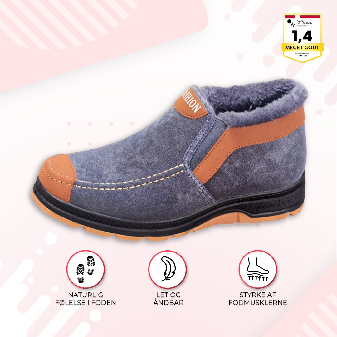 OrtoDay WinterGuard - Vinterstøvler til mænd - skridsikre såler