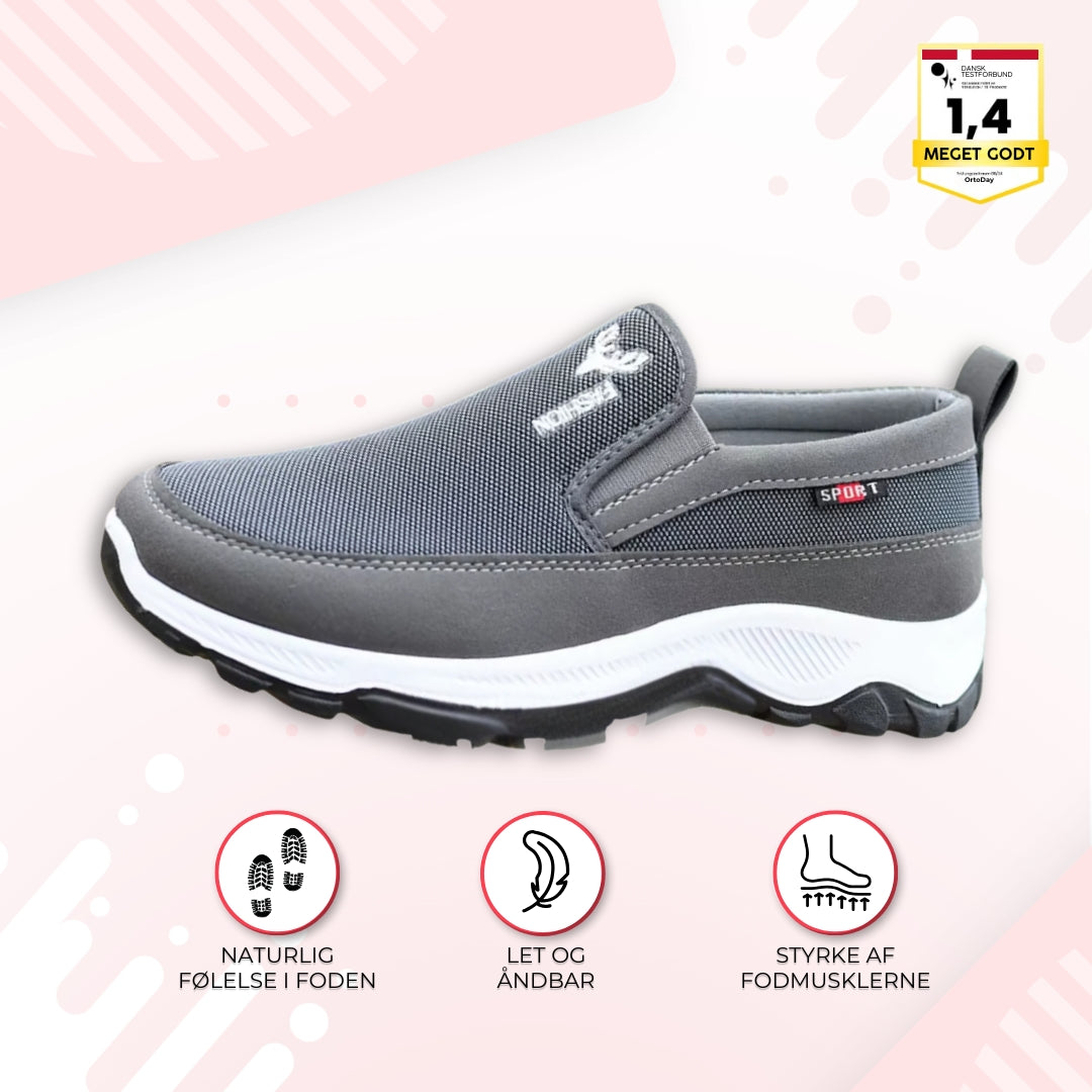 OrtoDay FlexStep - Vandresko til mænd - Åndbar - slip-on