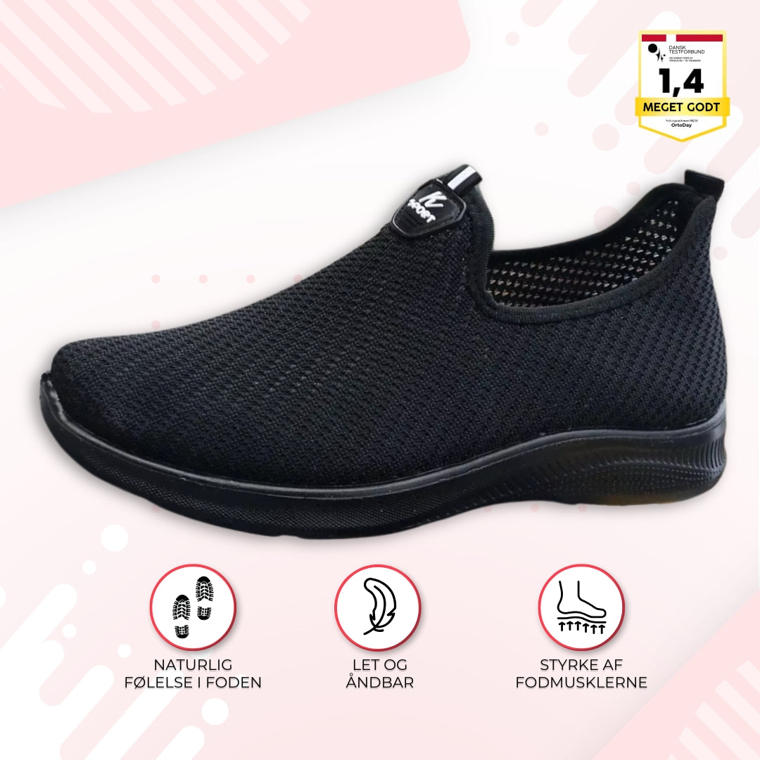 OrtoDay SummerStride - Lette sommer-slip-on-loafers i mesh til mænd