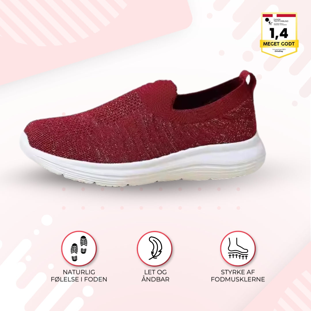 OrtoDay UltraCare – Ultralette ortopædiske damesportsko med oversized løbsåle