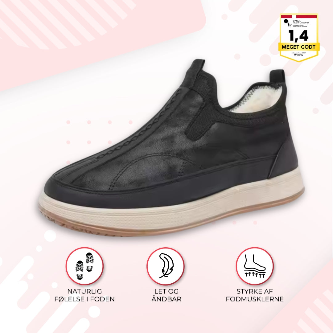 OrtoDay ArcticLevi - varme og moderigtige sko med pelsfor til vinteren