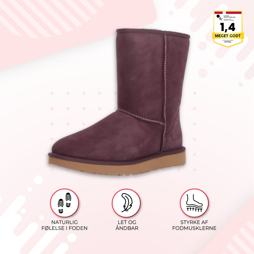 OrtoDay FrostX - Varme og vandtætte vinterstøvler til kvinder lavet af blødt læder med skridsikker sål