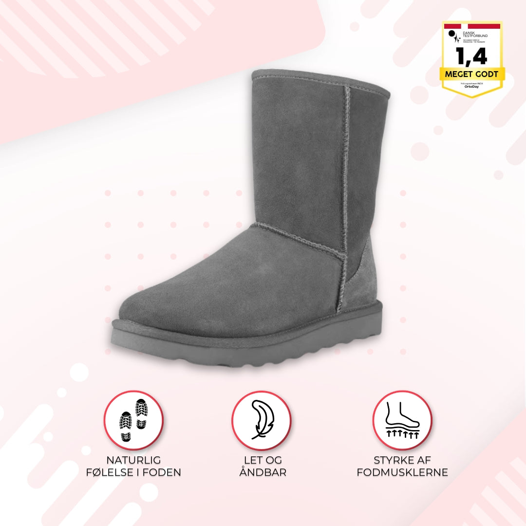 OrtoDay FrostX - Varme og vandtætte vinterstøvler til kvinder lavet af blødt læder med skridsikker sål