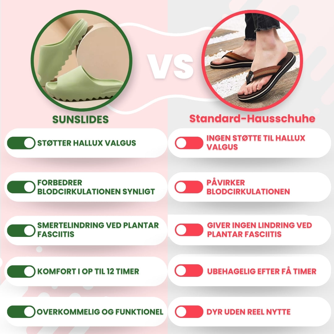 OrtoDay SunSlides – Stilfulde flip flops til sunde fødder