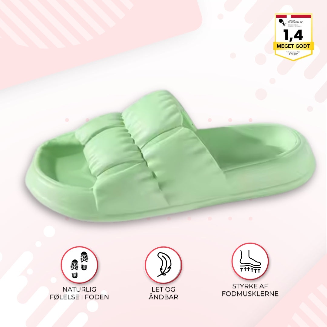 OrtoDay GlideZ – Ortopædiske flip flops, skridsikre og vandtætte med optimal komfort