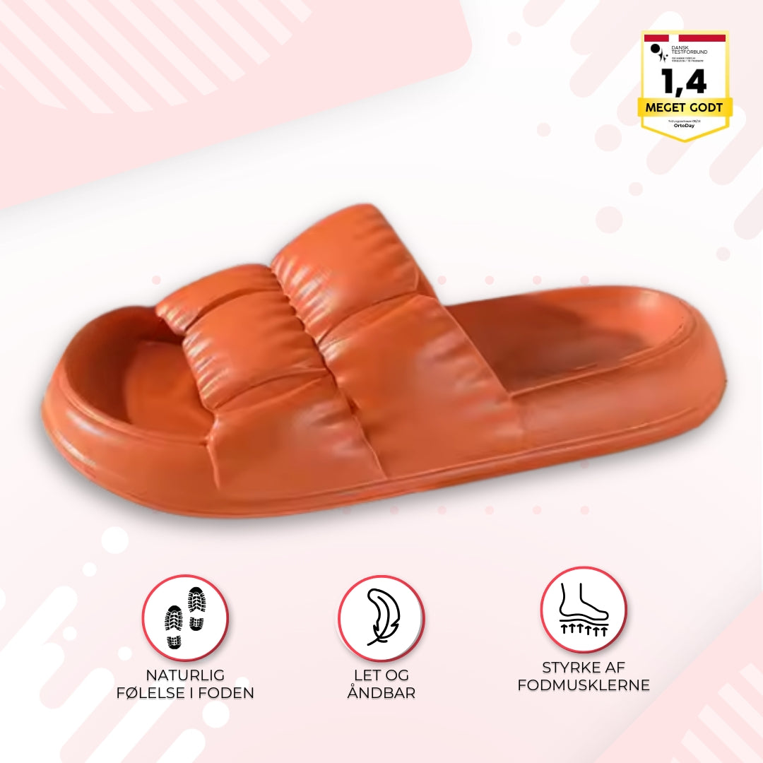 OrtoDay GlideZ – Ortopædiske flip flops, skridsikre og vandtætte med optimal komfort