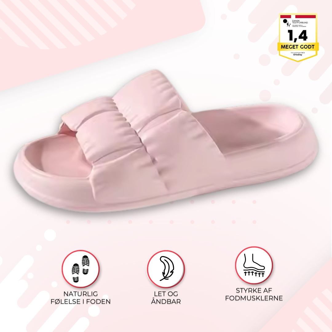 OrtoDay GlideZ – Ortopædiske flip flops, skridsikre og vandtætte med optimal komfort