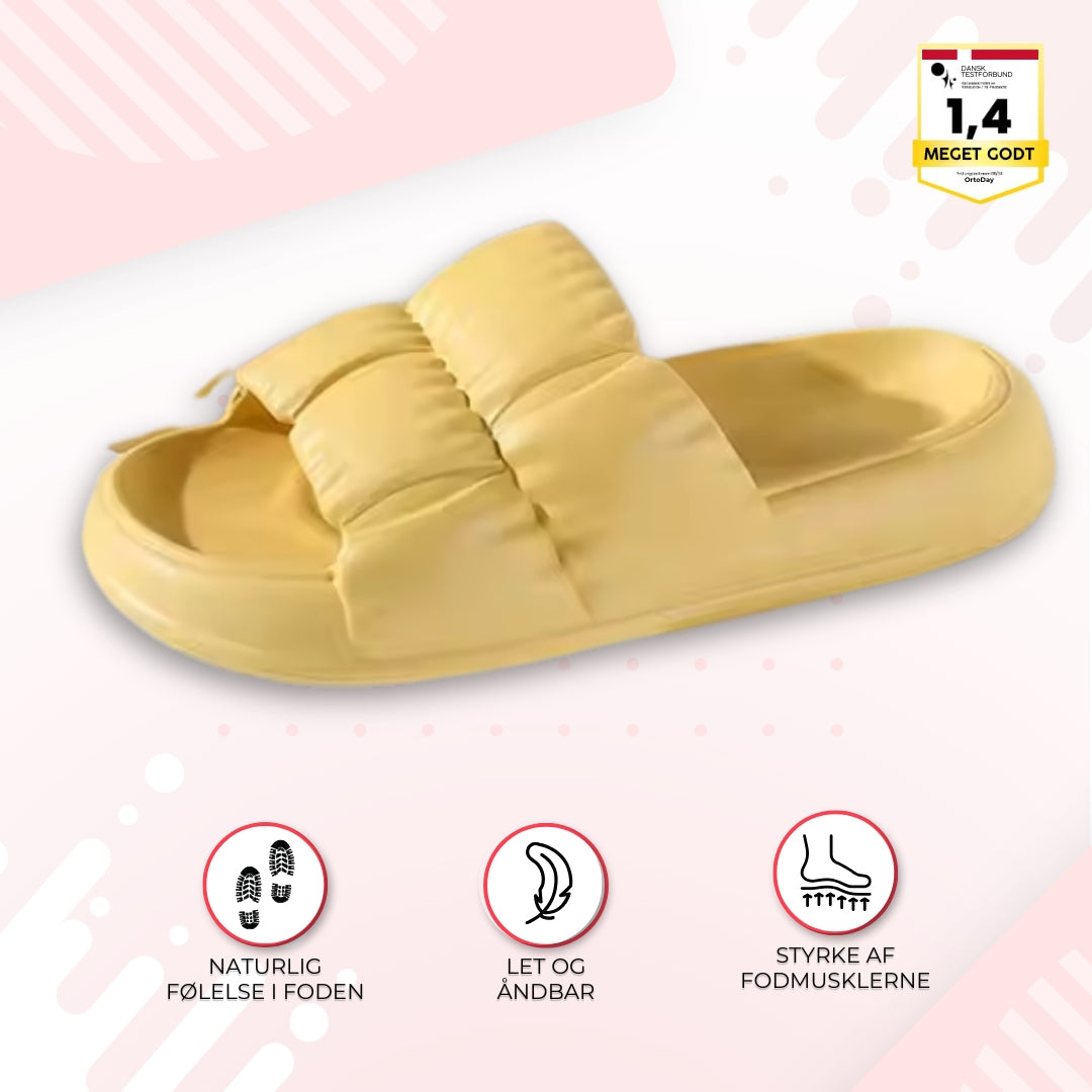 OrtoDay GlideZ – Ortopædiske flip flops, skridsikre og vandtætte med optimal komfort