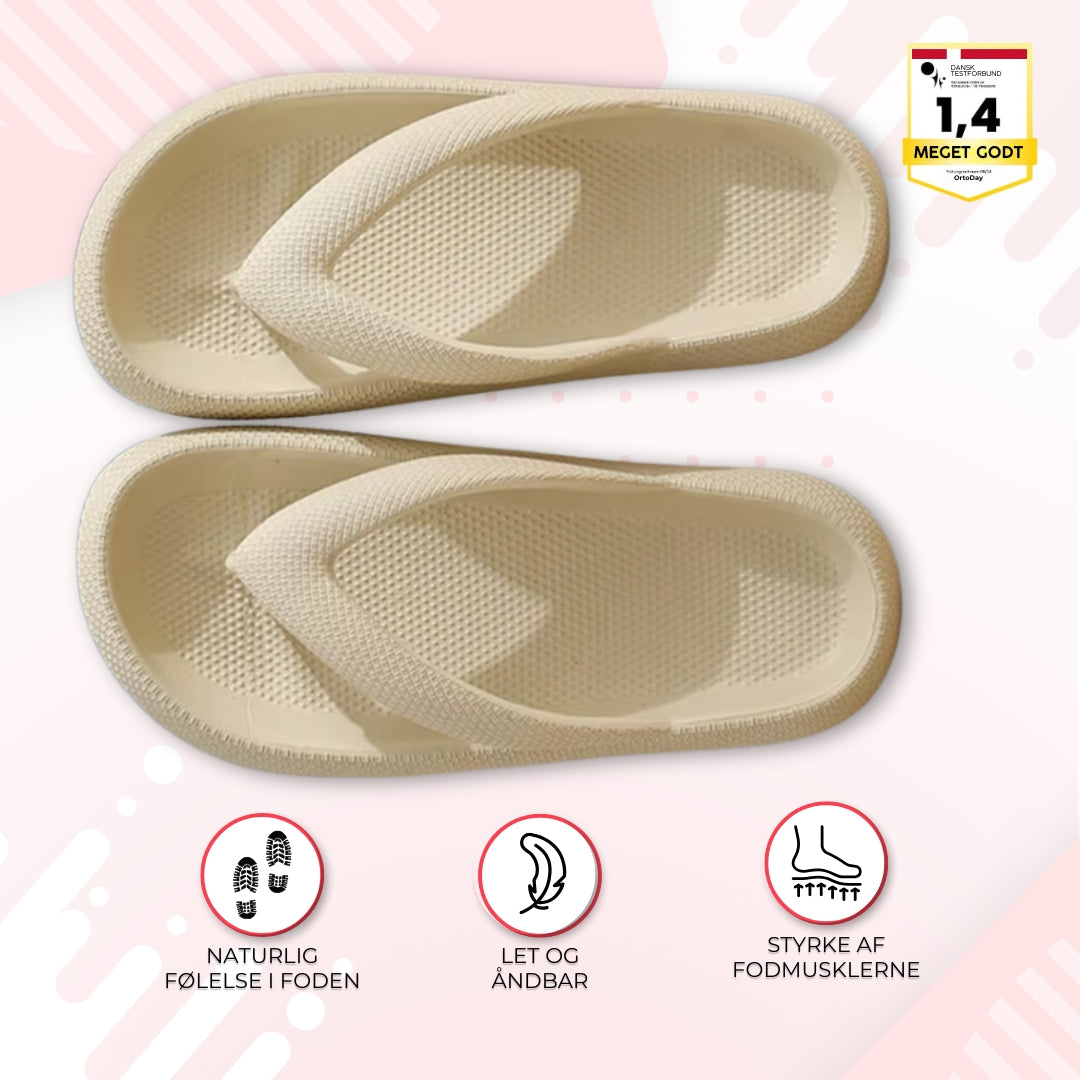 OrtoDay ZenSand - Flip-flops til effektiv smertelindring