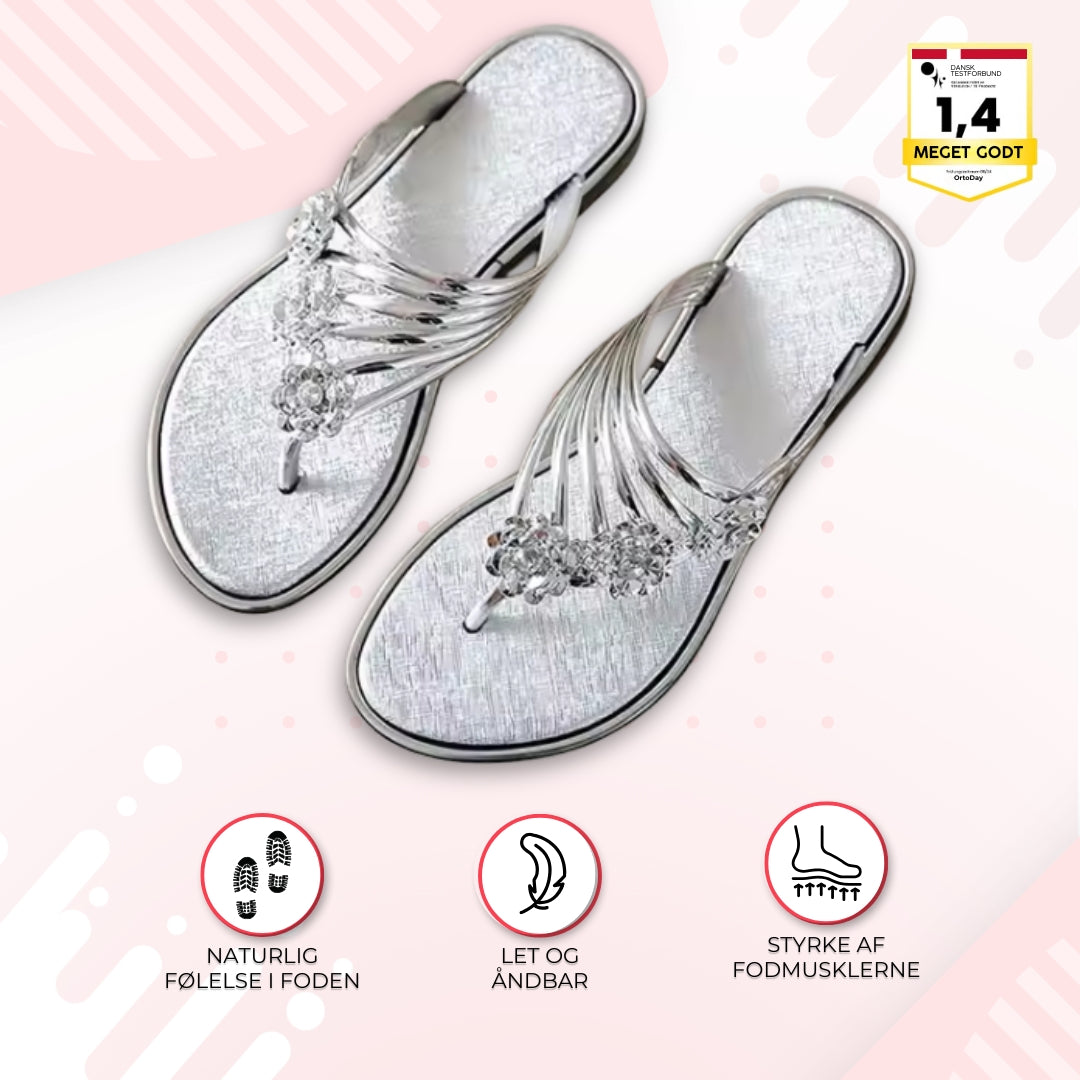 OrtoDay Ladies - Stilfulde og ortopædiske flip flops til sommeren
